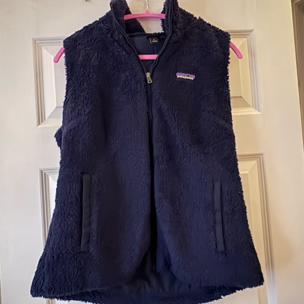 Patagonia Navy Fleece Vest